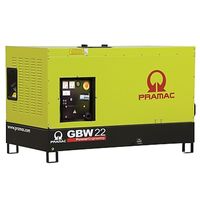 Дизельный генератор PRAMAC GBW22P Linz однофазный в кожухе