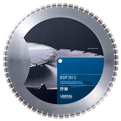Алмазный диск по бетону Lissmac BSP 101 E (500 мм, 24x4,8x14 мм)