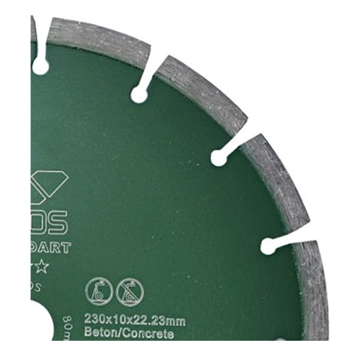 Диск алмазный сегментный (бетон) KEOS Standart 230x22,23 мм (лазерная сварка)