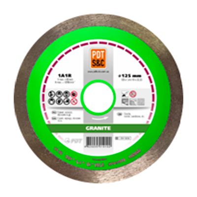Алмазный диск Poltava Diamond Tools 1A1R 125x1,4x10x22,2 GRANITE
