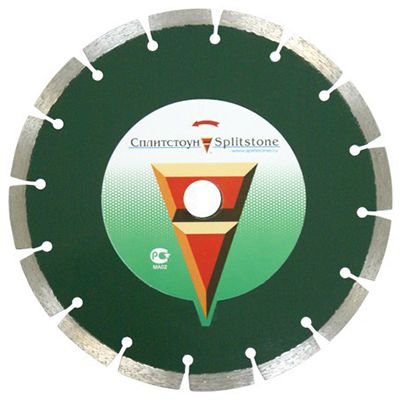 Алмазный диск Сплитстоун гранит Premium 1A1RSS 350x40x3,2x6,5+0,5x25,4x25