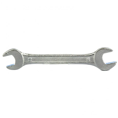 Ключ рожковый, 10х11 мм, хромированный Sparta - фото 1