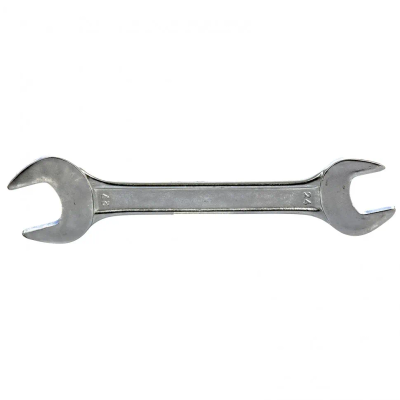 Ключ рожковый, 24х27 мм, хромированный Sparta - фото 1