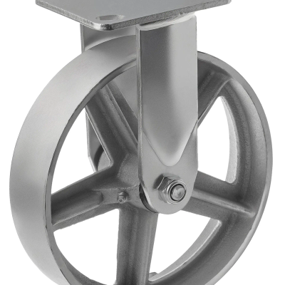 Большегрузное чугунное колесо без резины FCs 80 ( 200мм