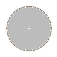 Алмазный диск НИБОРИТ Бакор d 700×25,4