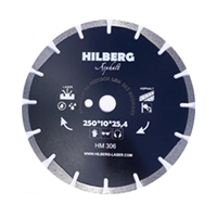Диск алмазный Hilberg Laser асфальт d 230 мм
