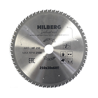 Диск пильный Hilberg Industrial Металл 250 мм