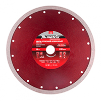 Алмазный диск MATRIX 250х25,4 мм (мокрая резка)