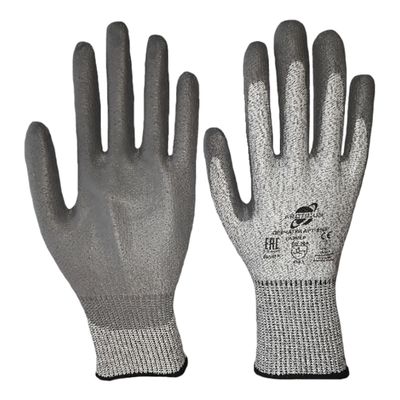 Перчатки трикотажные Arcticus порезостойкие, специальное волокно, серые, 13G, 9 размер, 1 пара, арт. 8565-91 - фото 1